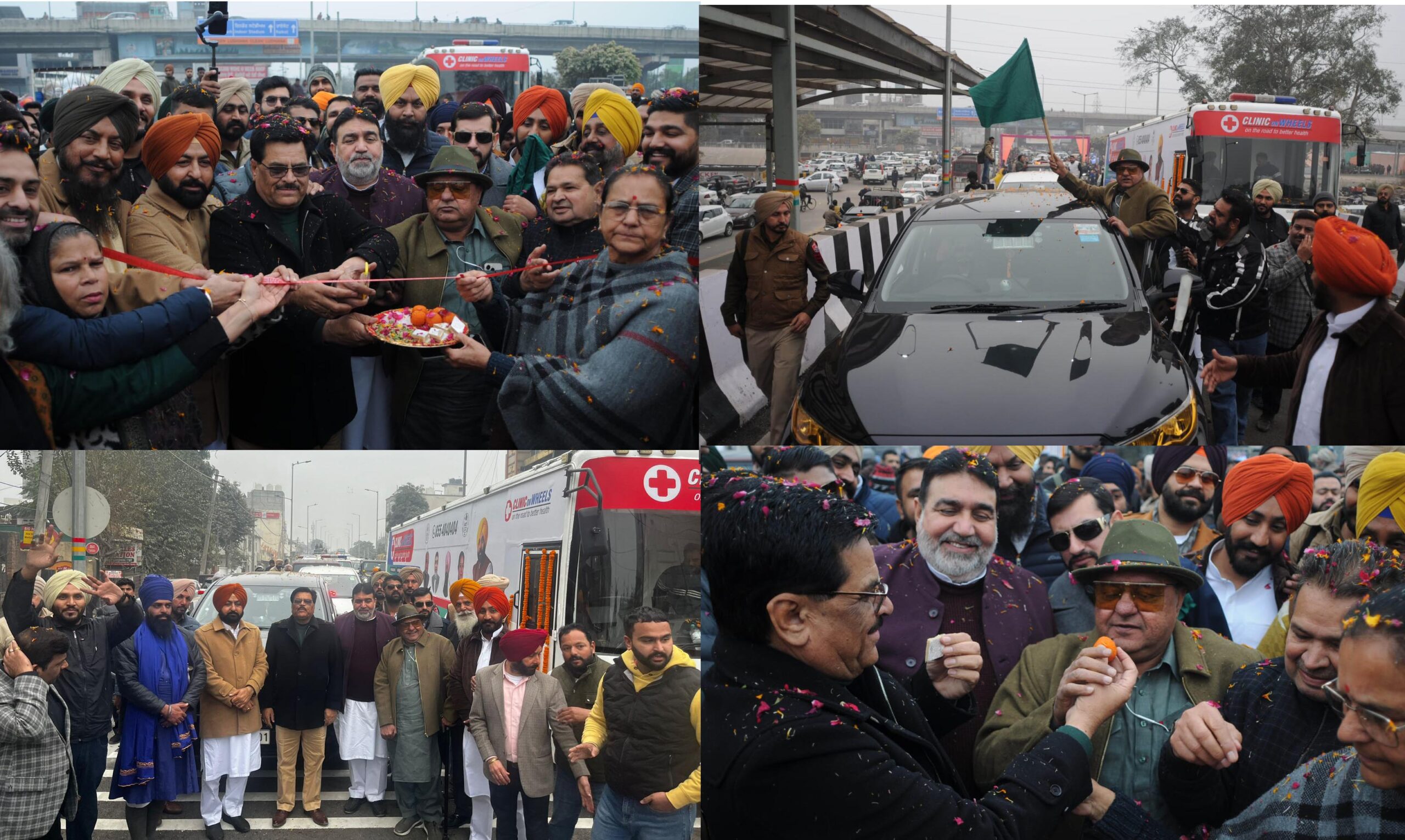 New Year bonanza for Ludhianvis; Pakhowal Road Rail Over Bridge (RoB) opened for vehicular traffic today