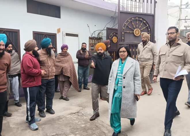 ਜ਼ਿਲ੍ਹਾ ਚੋਣ ਅਫ਼ਸਰ ਵਲੋਂ ਜ਼ਿਲ੍ਹੇ ਦੇ ਵੱਖ-ਵੱਖ ਪਿੰਡਾਂ ਦਾ ਦੌਰਾ-